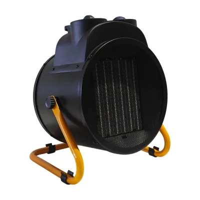 5KW Round Electric Fan Heater Fast Heating Household Equipment Metal Construction