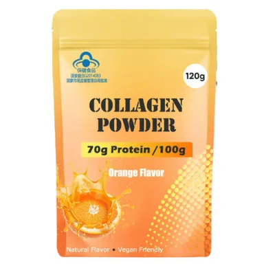 High Purity Collagen Powder Orange Flavor for Skin Beauty