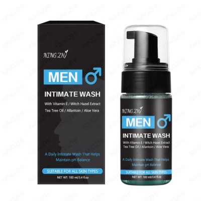 Men Intimate Foaming Wash Hygiene Intimate Cleanser Anti Odor