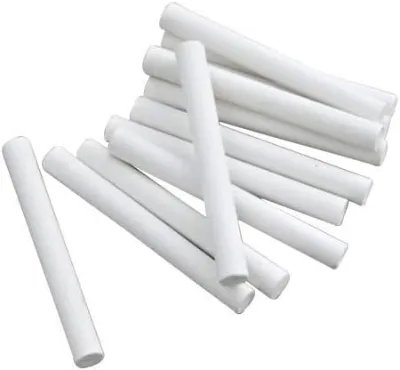Round Style White Bulk 100pcs Outdoor Art Non Toxic Washable Street Chalk for Adults Drawing Painting Graffiti Classroom
