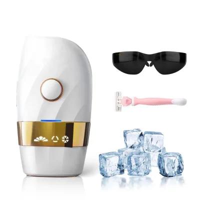 Hot Sales in 2025 Female Mini Laser Home IPL Hair Removal Device Portable Small Hair Removal Machine with Handset for Home Use