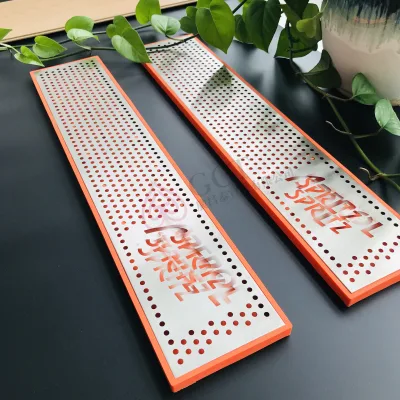 Bar Accessories 201ss Stainless Steel PVC Durable Pvc bar Runner Stainless Steel bar Counter Mat
