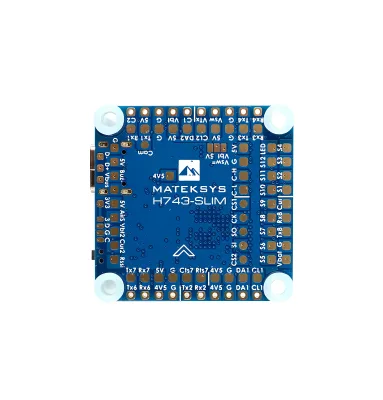 Mateksys MATEK H743-SLIM V3 Flight Controller for FPV Enterprise MPU6000 IMU AT7456E OSD 5V BEC Support for 2S 8S Lipo Battery