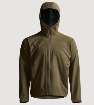 Custom Logo Hunting Windbreaker Zip up Coat 3 Layer Waterproof Point Jacket
