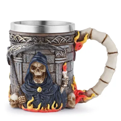 New Wine Cup Coffee Cup Dark Wizard Mug Personalized Gift Halloween Gift Home Furnishings Wholesale