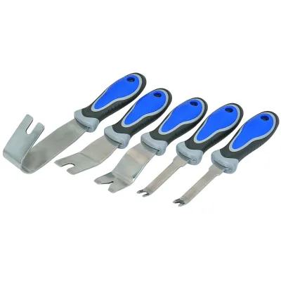 5 Pc. Auto Trim Upholstery and Molding Removal Tool Set Door Panels