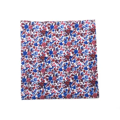 Fashion Accessories Cotton Twill Digital Men Square Pocket Square 30cm