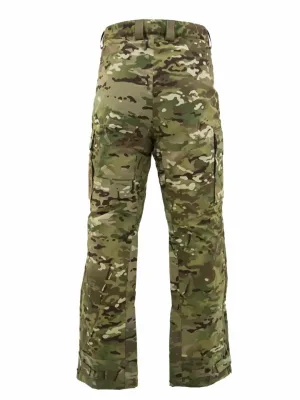 Wholesale Mens Winter Camo Hunting Pants Thick Warm Outdoor Training Trousers Cold Weather Insulated Cargo Pants