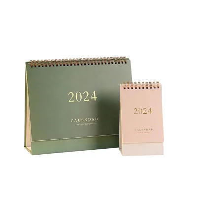 Calendar Desk Cards Large Desk Calendar 2024 Portable Desk Calendar