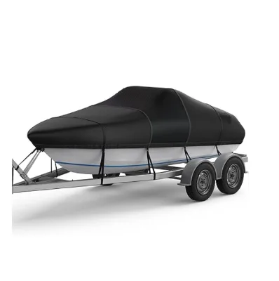 Waterproof Heavy Duty Boat Cover Dust Protector Universal Waterproof UV Resistant Outdoor