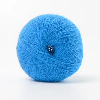Wholesale anti-static super soft fancy novelty angora wool yarn mink yarn for knitting