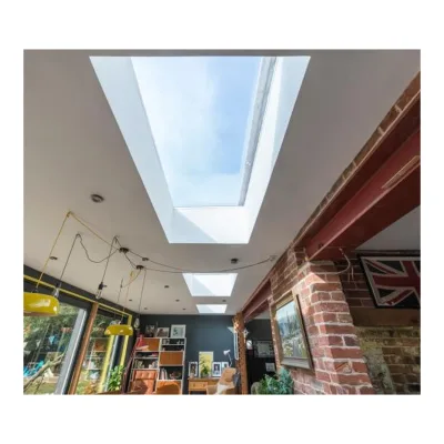 Customized Tempered Glass Roof Skylight Fixed Window Artificial Skylight Skylight Roof Window