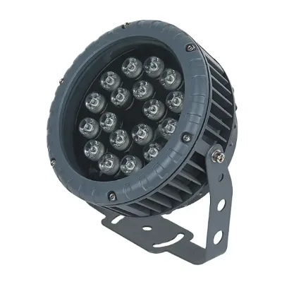 High Quality 9w 12w 18w 24w Rgb Color Changing Led Spotlight IP65 Outdoor Garden Spot Light Led Spotlight Building Facade