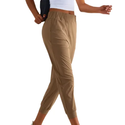 Custom Two Piece Pants Set Crop Top Shorts Pants Set Joggers Sets