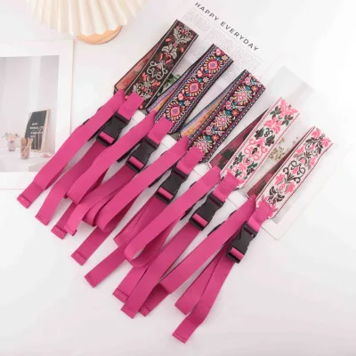 New Japanese Cartoon Polyester Embroidered Bag Fashionable and Versatile 5CM Wide Niche One-shoulder Shopping Bag Strap