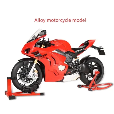 Alloy Motorcycle Model, Featuring Lighting and Sound Functions, Has Recently Become Very Popular.
