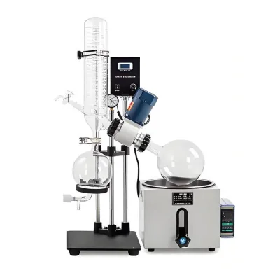 Customized Industrial Lab Vacuum Explosion Proof Rotary Evaporator Single Double Condensation Distiller Apparatus Extraction