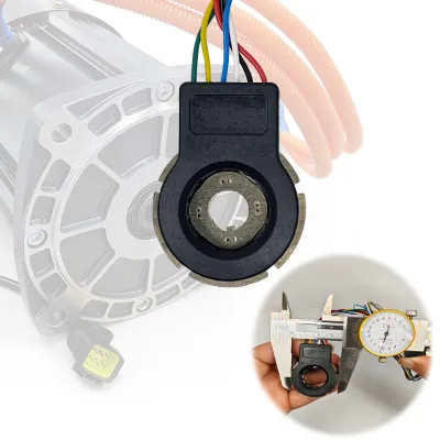 1024 4096 Mini Rotor ID 9.52mm Hollow Shaft Speed Angle Absolute Encoder Tsy1010 Resolver PMSM RDC Passive 12-Bit 20K RPM IP69