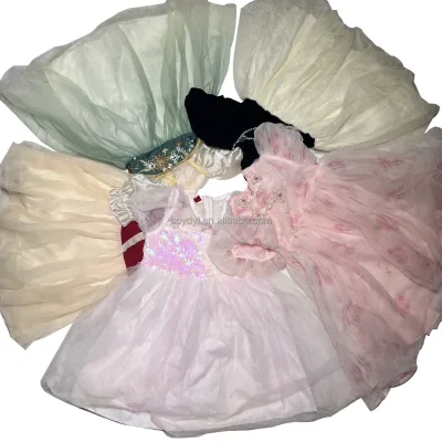 Second Hand Girls Dresses Soft & Lightweight Bulk Wholesale Bales Used Clothes