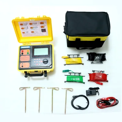 Factory Price High Profit Hotsale Precise Digital Ground Earth Resistance Tester with Soil Resistivity test