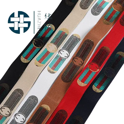 Factory Custom Decorative Ribbon Pattern Metal Buckle Upper for Clothing, Bags, Shoe Parts