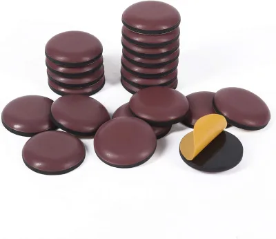 Furniture Sliders Glides Reusable Anti-Slip Chair and Table Leg Pads PTFE Heat-Resistant Durable Eco-Friendly