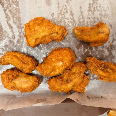 Spicy Chicken Wing Combo Chicken Popcorn Chicken Leg Steak Wingette