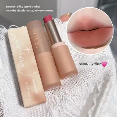 Bulk Order Multi Nude Shade Lip Stick Silky Matte Lipstick for Party Retro Lip Makeup Creation