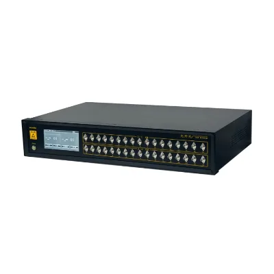 Rack Mount 1U 1xN FC Optical Switch Single Mode 1260-1650nm with RS232 Port CE ISO Certified for Optical Communications