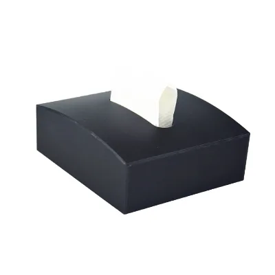 Custom factory price Clear square acrylic napkin holder tissue box 5 star custom hotel tissue box hold cover