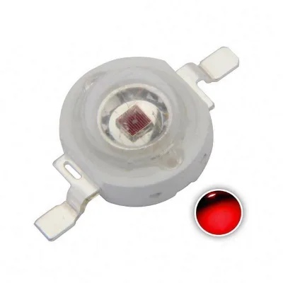 650nm - 660nm - 670nm Red 3W High Power LED Chip for Growing Light
