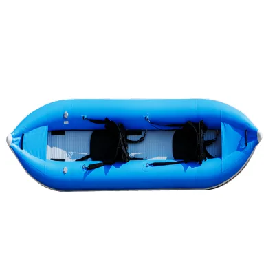Zero New Inflatable Kayay Propel Pedal Drive System Kayak Boat for Eva Kayaks PVC Seat Adjustable Adults Blue River 10 Pcs