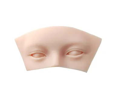 Hot Selling Silicone Face Mannequin Tattoo 5D Makeup Practice Face Bionic Smooth Soft for Makeup Practice