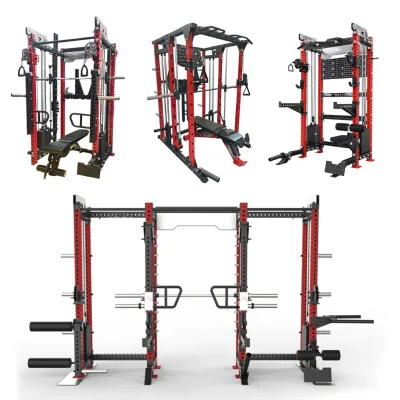 One-stop Gym Solution for North America Hardcore Gym Fitness Center Equipment Group Training Squat Rack Gym Project Solution