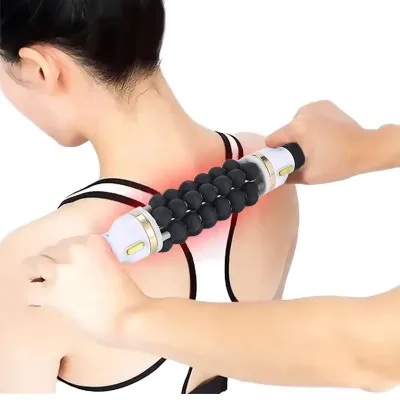 Portable Home Use Body Massage Stick with Roller Design Fitting Curve to Relax Muscles and Relieve Fatigue