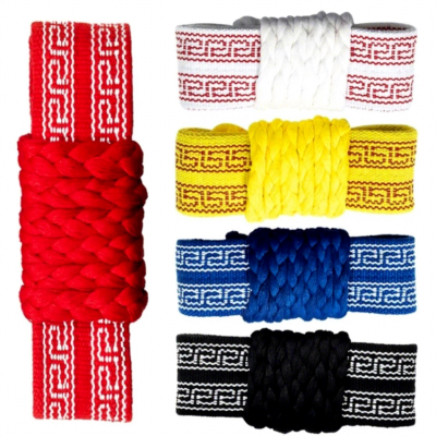 Traditional Kung Fu Unisex Breathable Durable Cotton Martial Arts Belt for Technique Binding Waist Support Exercise Dance Opera