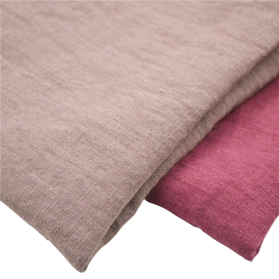 Waist, T-shirt, Dress, Decoration, Cushion, Business Suit, Pants Using Washed Colors Linen Fabrics