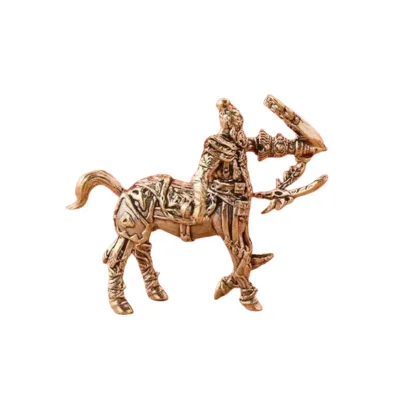 Brass Centauri Ponytail Ornaments Crafts Sagittarius Decorations