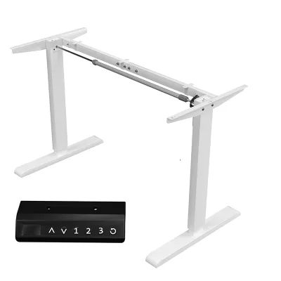 Electric Adjustable Standing Desk,Height Adjustable Desk Frame Sit Stand Desk Luxury Office Furniture