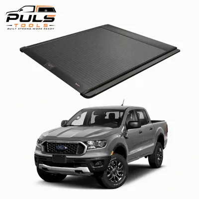 PULS Barrel Bed Cover Truck Pickup Aluminum Flat Material 4x4 Slide Manual Ute Cover Waterproof Roller Lid for Ford Ranger