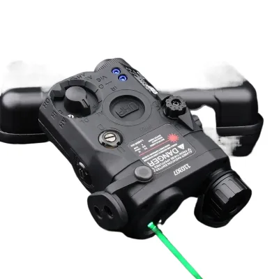 WADSN tactical overseas version peq-15 laser pointer red-green laser lighting UHP battery case