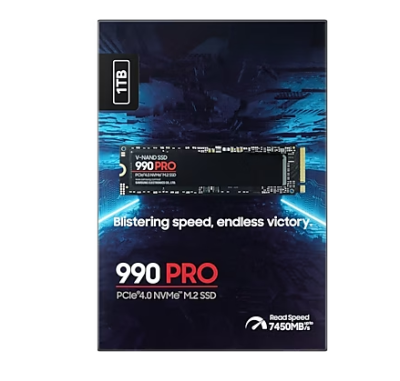 990 PRO 1T PCIe 4.0 NVMe M.2 Opponent-blasting Speed Longer-lasting SSD
