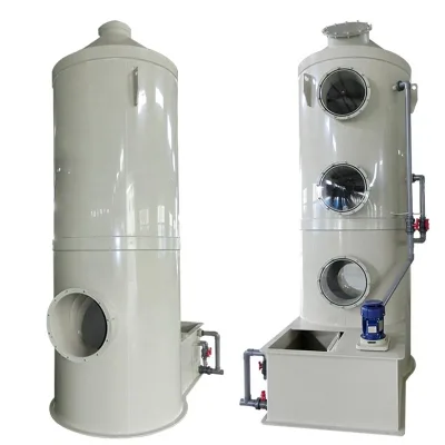 Acid Fume Adsorption Column Price Caustic High Efficient Industrial Scrubber Adsorption Column Price Scrubber Cyclone