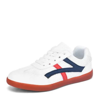 Martial Arts Shoes with Genuine Leather and Cowhide Soles - Suitable for Tai Chi Practice,  and Competition-Ready Sports Shoes