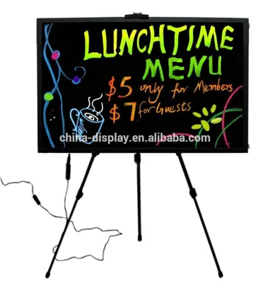 Led Standing Writing Board Led Advertising Sign Board for Shops