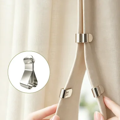 Curtain Anti Leakage Artifact Magnetic Suction Buckle Bay Window Curtain Middle Gap Fixing Clip Magnetic Closure Buckle
