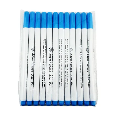 Cross Stitch Clothing Tailor Chalk Marking Pen DIY Automatic Invisible Disappearing Fading Sewing Marker Tailor Chalk for Fabric