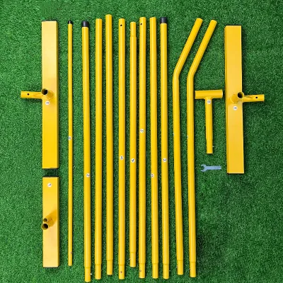 Pickleball Net Multi-Color Set with Universal Wheels Portable Detachable Outdoor Pickleball Sports Combo
