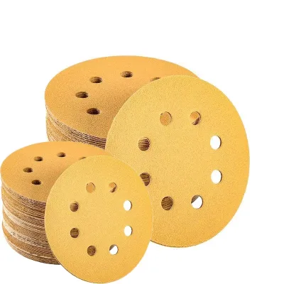 230mm Yellow Sanding Disc Aluminium Oxide Sanding Disc for Polishing