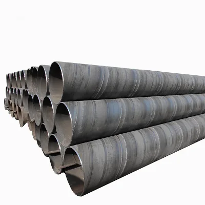 Customized Production Large Diameter Q235 Anticorrosive L450MBX65 Carbon Steel Pipe Spiral Welded Tube for Water Supply Drain